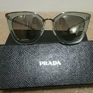Auth NWT Prada cat eye sunglasses